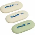 Набор ластиков Milan 124 (каучук, 49х23х9мм) 3шт, 25 уп. (BMM9203)