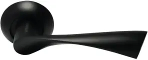 Дверные ручки Morelli (Морелли) капелла MH-01 BL Цвет - Чёрный