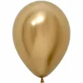Шар (12'/30 см) Reflex, Зеркальный блеск, Золото (970), хро