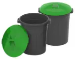 Мусорный бак 70л х 2шт, в наборе бак для мусора объем 70 литров KSC