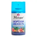 6 шт, Сменный баллон 250 мл мелодия Морская свежесть, для автоматических освежителелей, универсальный, 605226
