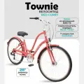 Велосипед взрослый женский скоростной Electra Townie 7D EQ Step-Thru 26 дюймов, рост 150-183см, Red Curry