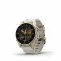 Умные часы Garmin Fenix 8 43mm Amoled Sapphire Soft Gold with Fog Gray Silicone 0100290318