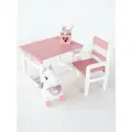 Детский стол и стул растущий для девочки