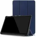 Чехол на Huawei MediaPad M5 10.8, умный с магнитом, темно-синий