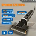 Вертикальный пылесос Dreame Wet and Dry Cordless Vacuum Cleaner H15 Pro Heat, для сухой и влажной уборки, со станцией самоочистки и искусственным интеллектом, черный