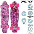 Пенниборд 56 х 15 см, колеса PU 60 х 45 мм, АBEC 7, алюминиевая подвеска 4636090