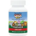 NaturesPlus Source of Life Animal Parade Children`s Chewable DHA (ДГК для детей) натуральный вишневый вкус 90 таблеток в форме животных