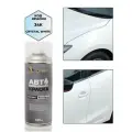 Краска MAZDA AXELA(BL), код 34K, CRYSTAL WHITE, автомобильная эмаль FixPaint Spray, 2 аэрозольных баллончика по 520 мл, 1-й и 2-й слой