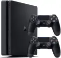 Игровая приставка Sony PlayStation 4 Slim 1000 ГБ HDD, черный