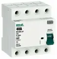 Выключатель дифференциального тока (УЗО) 4п 40А 30мА тип AC 6кА УЗО-03 DEKraft 14235DEK