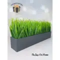 Искусственная осока в ящике для дома и офиса, ПоДар. Ок Home
