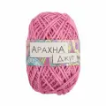 Пряжа ARACHNA Jute 100% джут 5 шт. х 100 г +- 10 г 90 м +- 5 м № 008 розовый