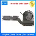 Охладитель для ноутбука Lenovo ThinkPad E480 E580 R480 SWG DIS, охлаждающий вентилятор, радиатор 01LW124 01LW123 01LW122