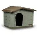 Будка пластиковая MP-Bergamo Kennel Princess ECO (60*51*41cм) Зелёный