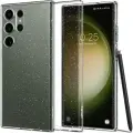 Чехол Spigen на Samsung Galaxy S23 Ultra (ACS05612) Liquid Crystal Glitter / Спиген чехол для Галакси С23 Ультра силиконовый, противоударный, с защитой камеры, блестки