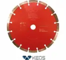 Диск алмазный по бетону ECO сегментный (230х22.2 мм) KEOS DBE02.230