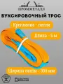 Буксировочный трос 70/5000 (лента 300мм - петля-петля)