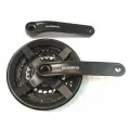 Система Shimano TY301, 170мм, Кв, 42/34/24, с защитой, черн, б/уп AFCTY301C244CL
