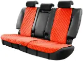 Трокот / Комлпект накидок на задние сиденья автомобиля На задние сиденья, Красный