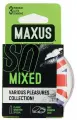 Презервативы в пластиковом кейсе MAXUS AIR Mixed - 3 шт.