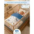Комплект в кроватку Космос бязь 3 предмета с 1 нав. 40х60