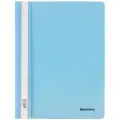 Скоросшиватель пластиковый BRAUBERG Pastel А4, 130/180 мкм, аквамарин, 270455 (цена за 1 ед. товара)