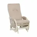 Кресло для кормления Milli Кьяра (для мамы с карманами) слоновая кость / V18 велюр, крем