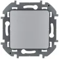 Legrand INSPIRIA Выключатель одноклавишный 10 AX - 250 В - алюминий (комплект 5шт)