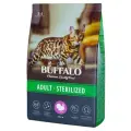 Баффало Mr.Buffalo Sterilized 0,4кг с индейкой сухой корм для стерилизованных кошек