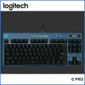 Игровая клавиатура проводная G PRO Hextech League of Legends Limited LIGHTSYNC RGB GX BROWN Switch, синий