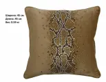 Подушка декоративная с бисером Garda Decor 70SW-38072, 45 см