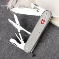 Victorinox Pioneer X Alox 0.8231.26 SAK премиум с ножницами 9 функций 93 мм серый