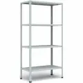 Стеллаж универсальный, металл, 4 секции, 100х60х200 см, пакс, МС-264, 2284792