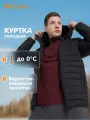 Пуховик OUTVENTURE Hiking Men's Fake Down Jacket, размер 56-58, черный