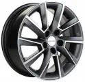 Диск колесный Khomen Wheels KHW1507 (Rapid-Fabia) 6,0x15 5x100 Dia57.1 ET38 цвет Gray-FP