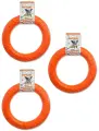 Набор Снаряд Tug&Twist Кольцо 8-мигранное Doglike (Оранжевый) большое 2 сорт 3 шт. (диам. 30.5 см)