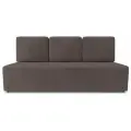Диван-кровать прямой, раскладной PUSHE Каир New коричневый Balance 235