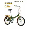 Складной велосипед SHULZ GOA V-brake Лисички, колёса 20, 3 скорости