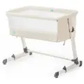 Детская кроватка-коляска Nuovita Accanto, для новорожденных, бежевая