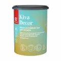 Лак для дерева Kiva Decor (Кива Декор) TIKKURILA, акрилатный, полуматовый, база EP, 0,9 л
