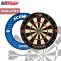 Набор для игры в дартс профессиональный RED DRAGON ICEMAN (мишень + защитное кольцо)