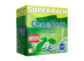 Таблетки для посудомоечных машин Clean&Fresh All in 1 (giga), 150 штук микс