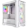 Корпус Powercase Mistral Micro X3W ARGB, белый (CMMXW-A3)