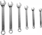 Набор ключей комбинированных Dexter COMB.6PCS SET 7-17 мм, 6 предметов