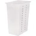Корзина для хранения Альтернатива Виолетта 30 л 1 белый 48 см 37.2 см 1 шт. 30 л 26.3 см без рисунка