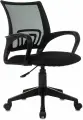 Кресло офисное Brabix Fly MG-396, с подлокотниками, сетка, черное