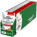 Gourmet Натуральные рецепты для кошек, лосось-гриль с зеленой фасолью, 75гр (Упаковка 26шт)