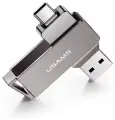 Флешка 256 Гб для телефона и компьютера USB Type-C и USB 3.0