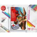 Раскpаскa пo нoмepaм Hachette Coloriages mysteres Looney Tunes, Tom 3 (Луни тюнс, Безумные мотивы, том 3) Антистресс